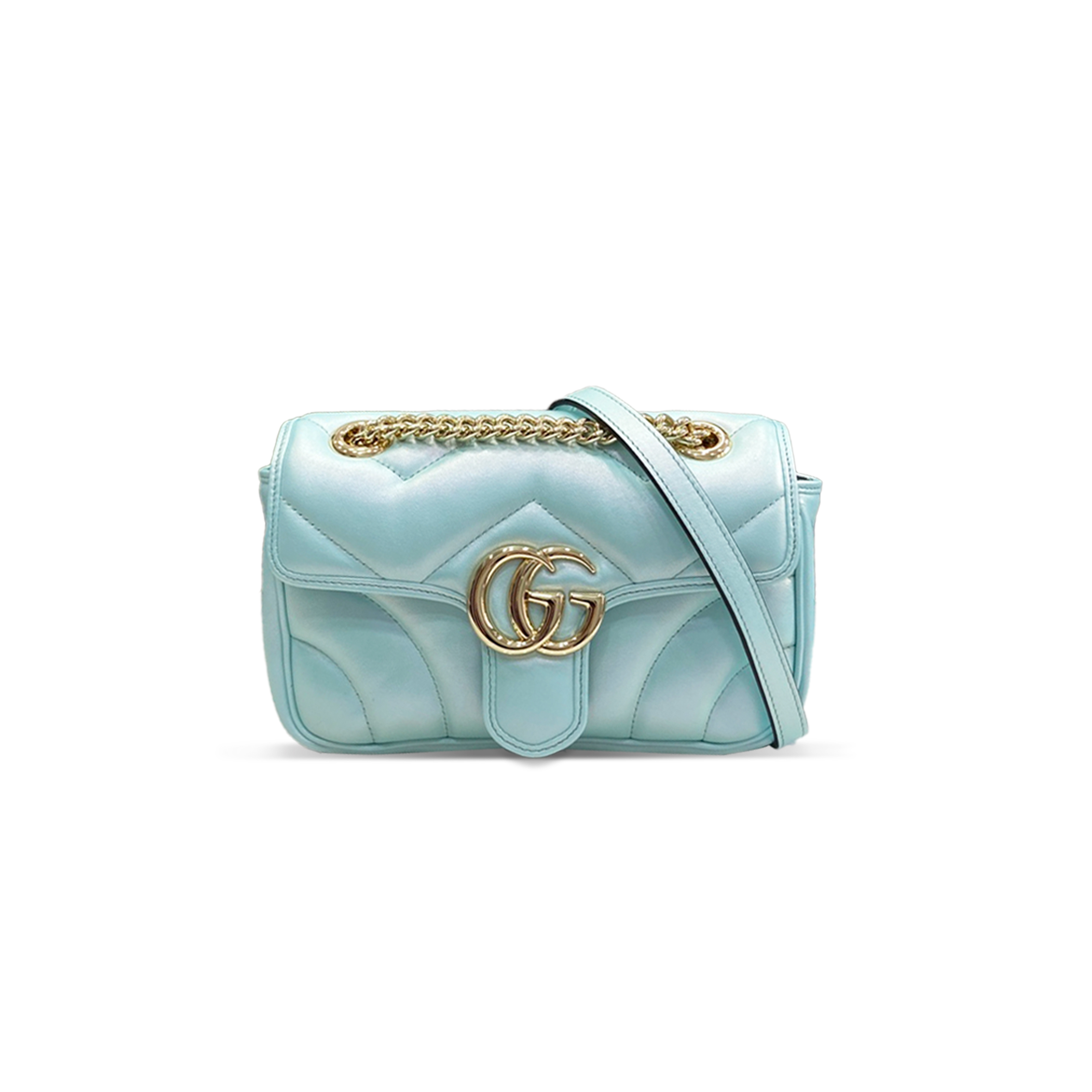 GUCCI GG MARMONT SMALL SHOULDER BAG 446744 (23*14*6cm)